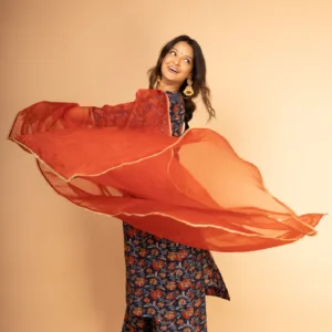 Floral Hand Embroidered Suit (3-piece set)